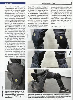 Capa para Pistola e Joelheira GR